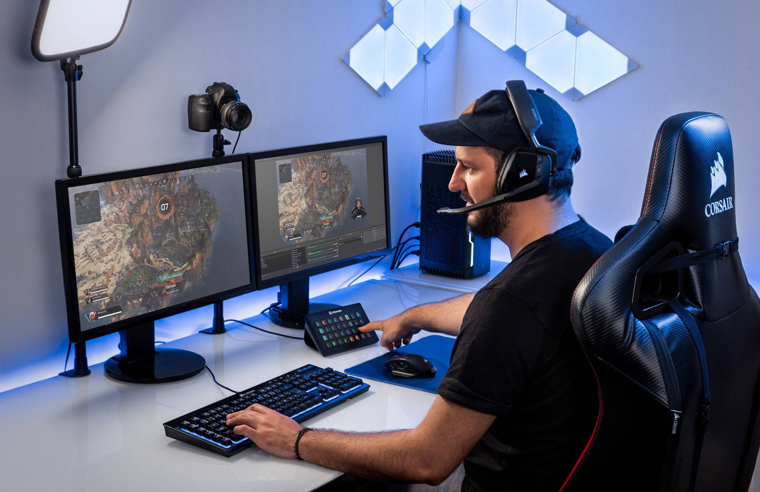 Eingabegeräte für Streamerinnen