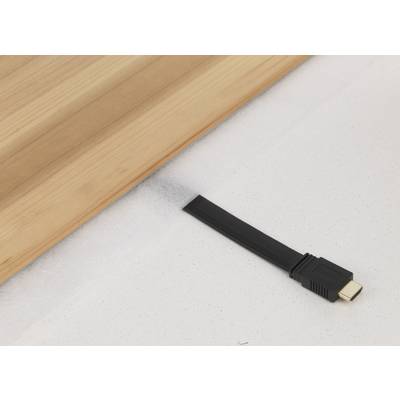 SpeaKa Professional HDMI Anschlusskabel HDMI-A Stecker, HDMI-A Stecker 10.00 m Schwarz SP-8596844 4K UHD, Audio Return C-5