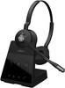 Jabra Engage 65 Stereo On Ear Headset DECT Stereo Schwarz Noise Cancelling Mikrofon-Stummschaltung Telefon