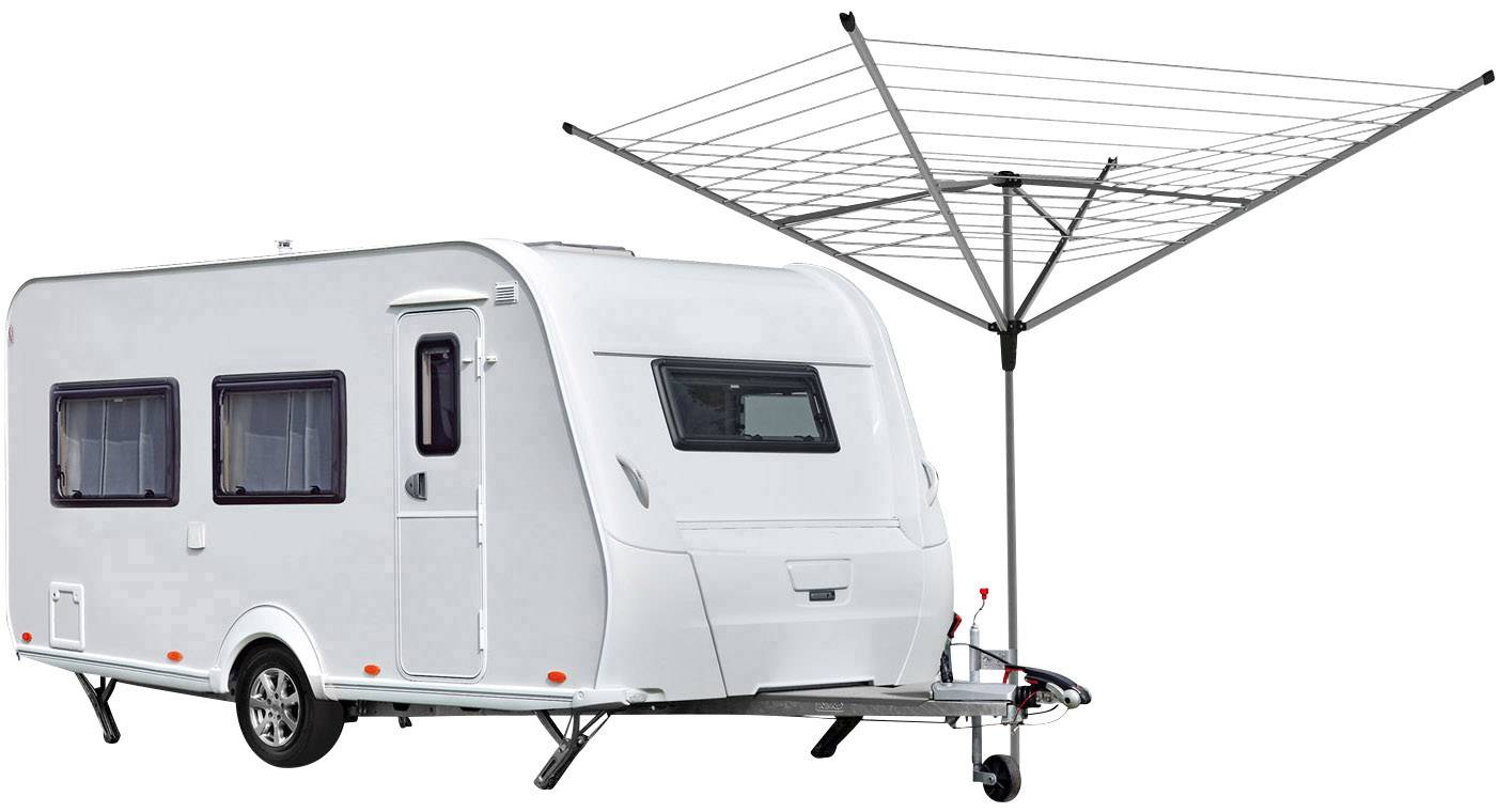 cartrend Caravan-Deichselhalterung, aus Stahl, grau-1