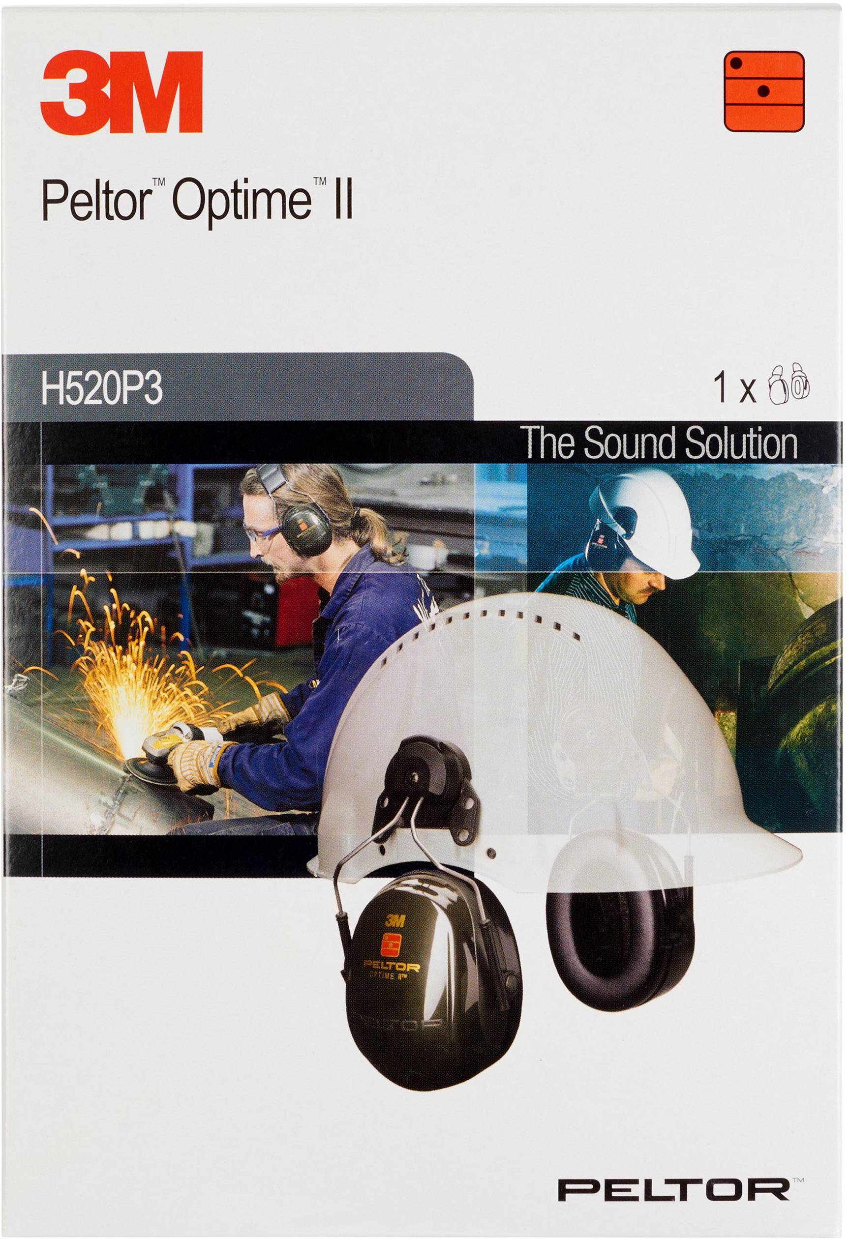 3M Peltor Optime II H520P3E Hörselkåpor 31 dB EN 352-1, EN 352-3:2002 1 st