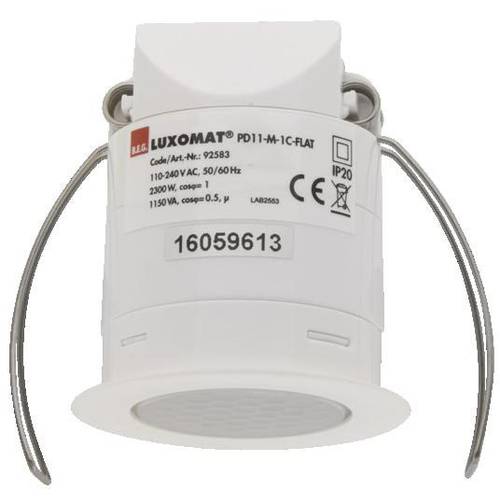 B.E.G. Brück 92583 Einbau, Unterputz Präsenzmelder 360 ° Relais Weiß IP20