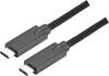 Bachmann USB-Kabel USB 3.2 Gen1 USB-C® Stecker, USB-C® Stecker 0.50 m Schwarz 918.190