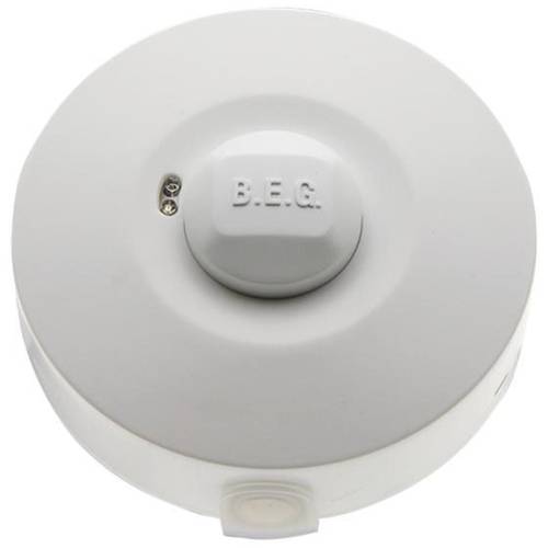 B.E.G. Brück 94402 Aufputz HF-Bewegungsmelder 360 ° Relais Weiß IP20
