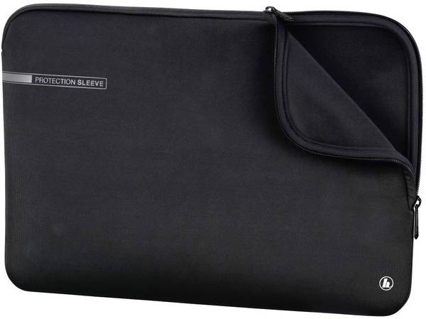 hama 00216506 Laptop-Sleeve "Neoprene", bis 44 cm (17,3"), Schwarz