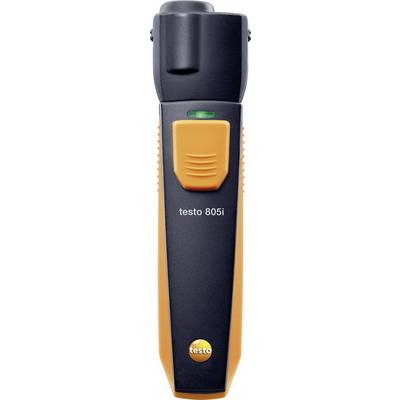 Ein Infrarot-Thermometer in Schwarz und Orange mit der Aufschrift 'testo 805i' auf der Vorderseite.