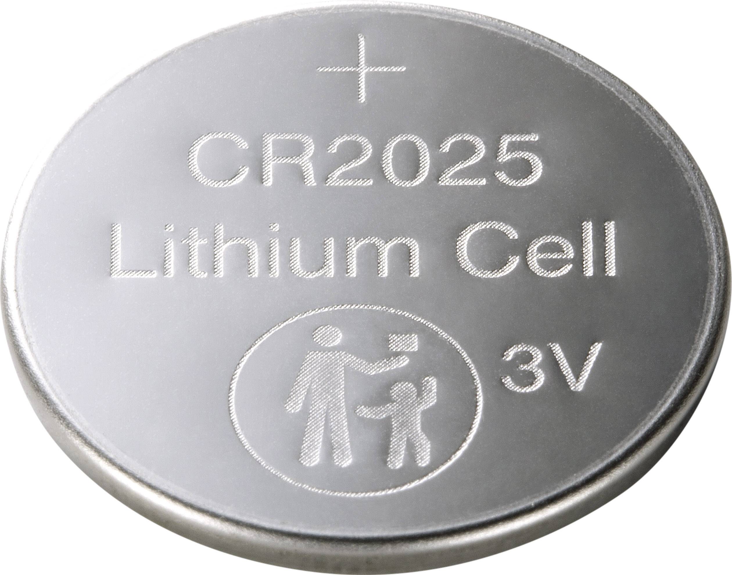 BASETECH Knopfzelle CR 2025 Lithium 160 mAh 3 V 4 St.