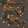Hellum 576832 Micro-Lichterkette Außen netzbetrieben Anzahl Leuchtmittel 384 LED Warmweiß Beleuchtete Länge: 7.66 m