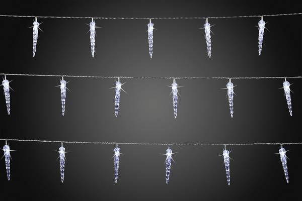 Hellum LED-Eiszapfen-Lichterkette 564433