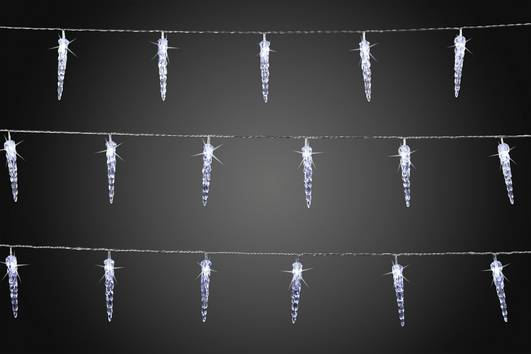 Hellum LED-Eiszapfen-Lichterkette 564433