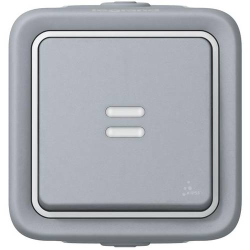 Legrand Installationsschalter Plexo Grau 069712 1 St.