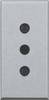 Steckdose Axolute Aluminium HC4113