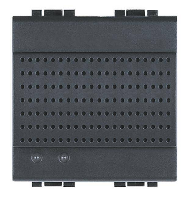 BTicino L4693 Temperatursensor 3 40°C Kontroll-LEDs Anthrazit-0