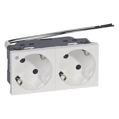 Legrand Steckdose Mosaic Weiß 077290 1 St.