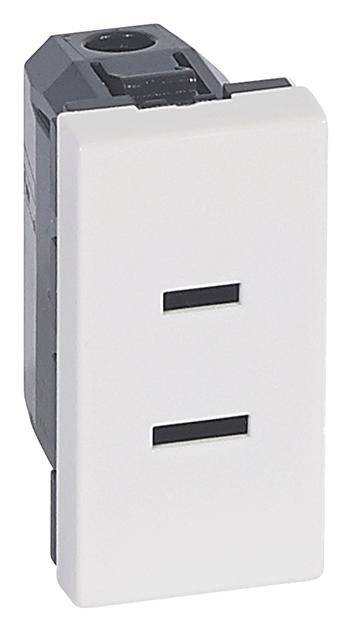 Legrand 077503 Steckdose USA 2polig 1M Mosaic ultaweiß