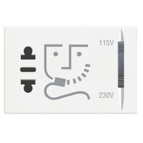 Legrand Rasiersteckdose Axolute Weiß HD4177 1 St.