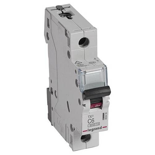 Legrand 403430 Legrand 403430 Leitungsschutzschalter 6 A 230 V/AC, 400 V/AC