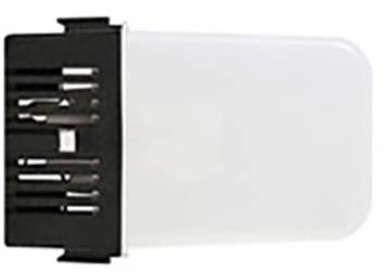 Ein rechteckiger elektronischer Steckverbinder mit schwarzem Gehäuse und mehreren Metallstiften auf weißem Hintergrund.