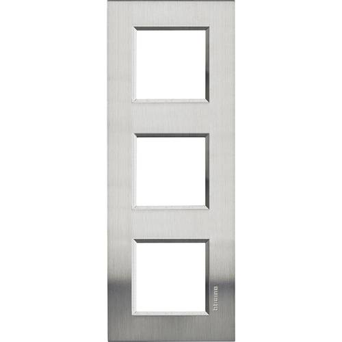 Legrand Rahmen Living&Light Edelstahl LNA4802M3ACS 1 St.