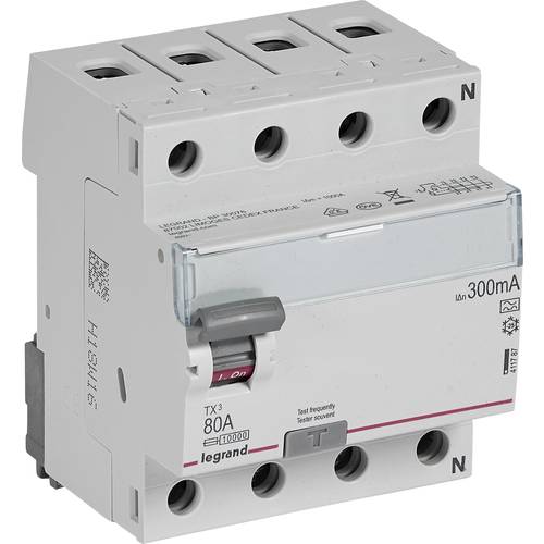Legrand 411787 411787 FI-Schutzschalter A 80 A 400 V