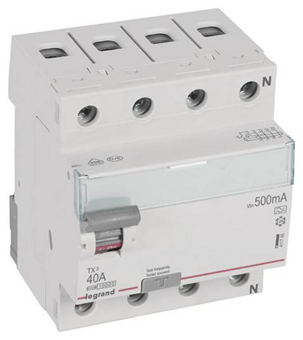 Legrand 411795 411795 FI-Schutzschalter A 40 A 400 V