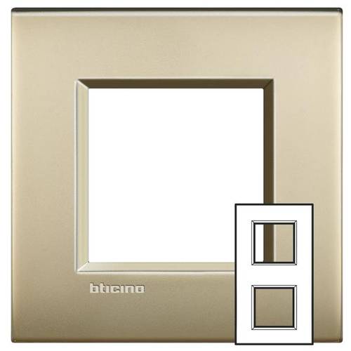 Legrand Rahmen Living&Light Gold LNE4802M2OF 1 St.