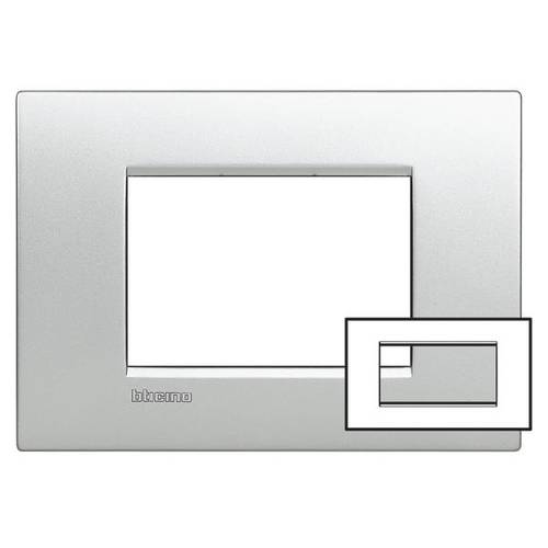 Legrand Rahmen Living&Light Aluminium LNC4804TE 1 St.