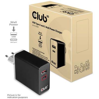 club3D CAC-1902 CAC-1902EU USB-Ladegerät     