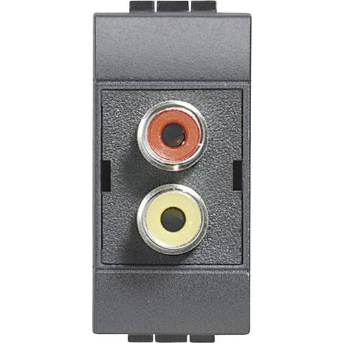 Legrand Steckdose Living&Light Anthrazit L4269R 1 St.