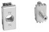 Legrand TV-Steckdose Axolute Anthrazit H4202F 1 St.