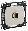 Legrand USB-Steckdose Valena Life Allure Beige 754966 1 St.