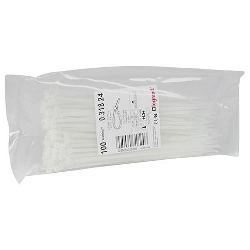 Legrand 031824 Legrand 031824 Kabelbinder 180 mm 3.5 mm Natur 1000 St.