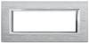 LEGR BTicino Rah 6M Bticino HA4806CR Chrom Gebuerstet HA4806CR