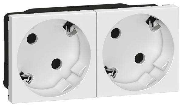 Legrand   Steckdose Mosaic Weiß 077253 1 St.