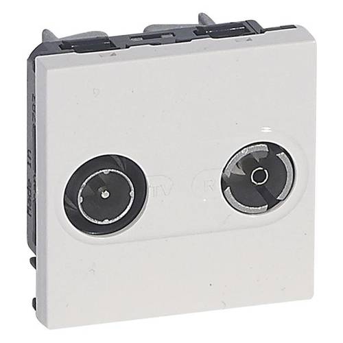 Legrand TV-Steckdose Mosaic Weiß 078783 1 St.