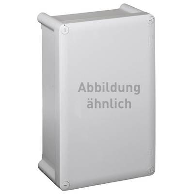 Rechteckiges graues Kunststoff-Gehäuse mit der Aufschrift 'Abbildung ähnlich'.