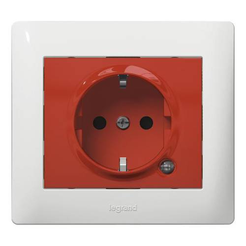 Legrand Steckdose Galea / Pro21 Rot 771046 1 St.