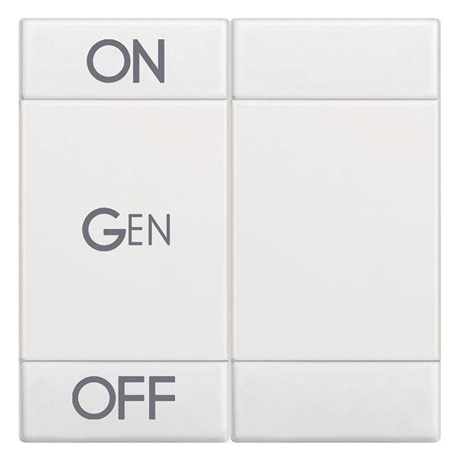 LEG N4911M2AFN BTicino Wippe "ON-GEN-OFF" 2m weiss-0