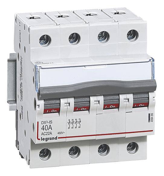 Legrand 406486 Legrand 406486 Lasttrennschalter 400 V 40 A 1 St.
