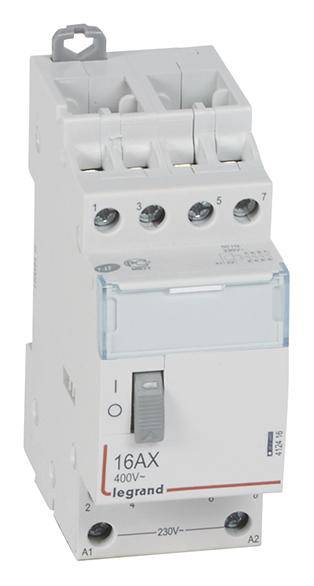 Fernschalter Hutschiene Legrand Legrand 412416 4 Schließer 400 V/AC 16 A 1 St.-0