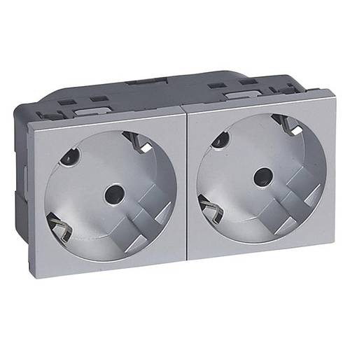 Legrand Steckdose Mosaic Aluminium 079282 1 St.