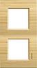 Legrand Rahmen Living&Light Holz LNA4802M2LBA 1 St.