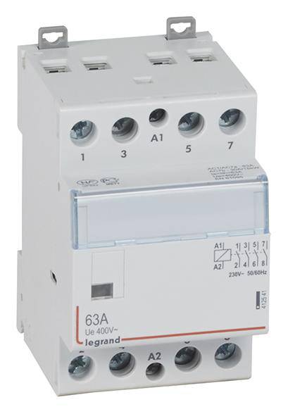 Legrand Legrand 412541 Installationsschütz 4 Schließer 230 V 63 A 1 St.