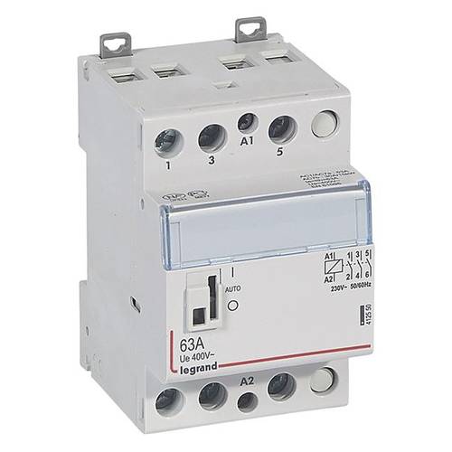 Legrand Legrand 412550 Installationsschütz 3 Schließer 230 V 63 A 1 St.