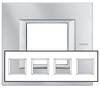 Legrand 4fach Rahmen Axolute Grau HA4802M4HHC 1 St.