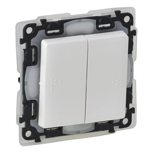 Legrand Installationsschalter Valena Life Allure Weiß 752155 1 St.