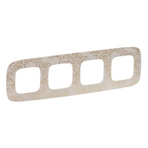 Legrand Rahmen Valena Life Allure Gold 754354 1 St.