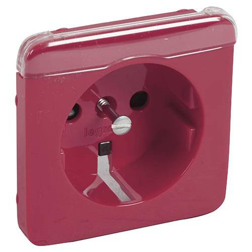 Legrand Steckdose Galea / Pro21 Rot 776229 1 St.