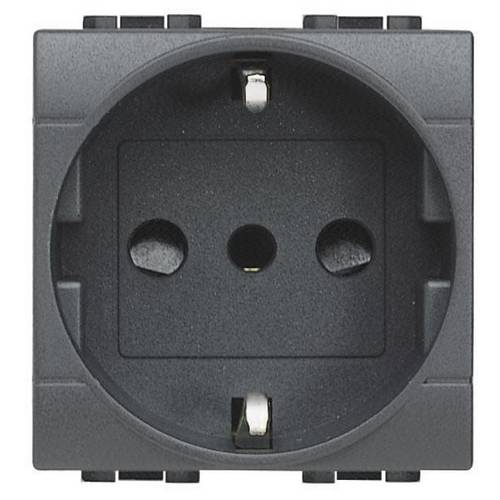 Legrand Steckdose Living&Light Anthrazit L4140 1 St.