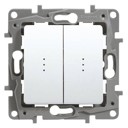 Legrand Wechselschalter Niloe Weiß 664714 1 St.